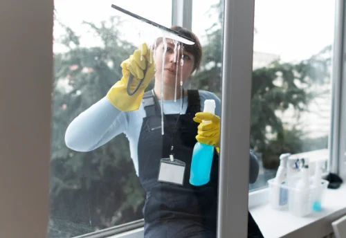 Nettoyage de vitres intérieures et extérieures à Descartes